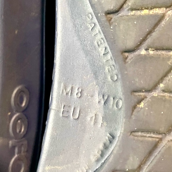 OOFOS OOahh Slide Sandal Navy US Men’s 8 Women’s 10 EU 41 - Picture 8 of 8